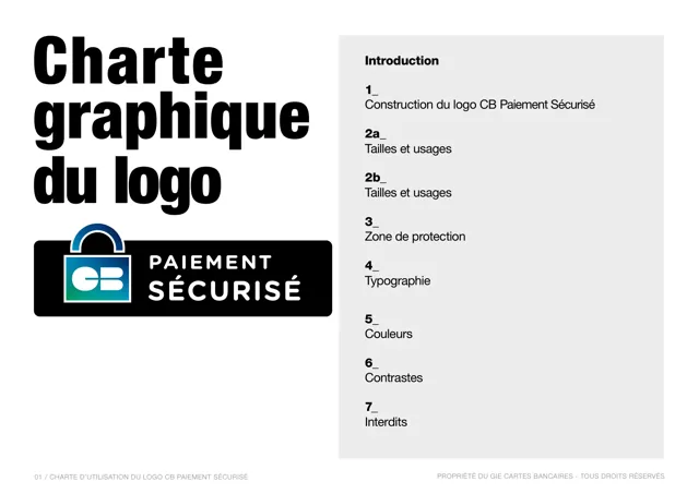 Paiement Securisé — гайд по фирменному стилю 2019 — страница 1