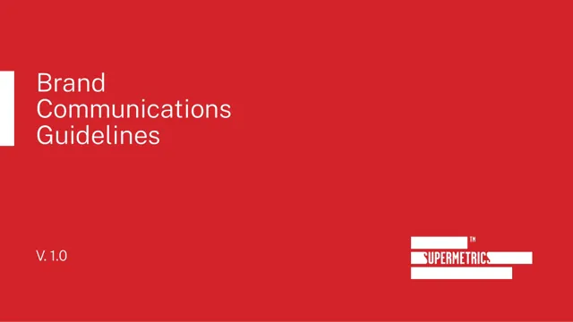 Supermetrics — обложка 2015