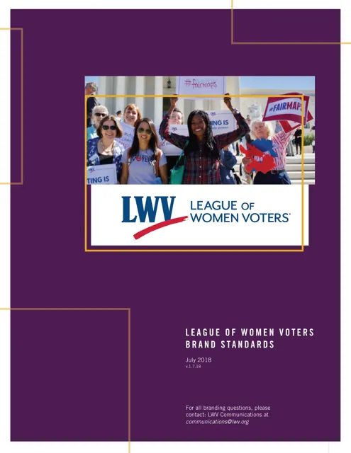 League of Women Voters — обложка 2018