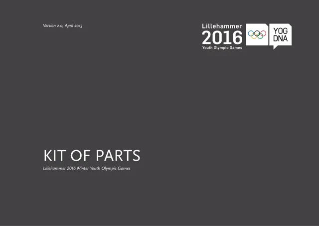 Lillehammer 2016 Winter Youth Olympic Games — обложка 2015