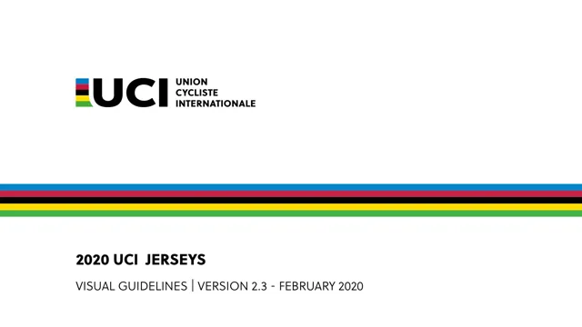 UCI Jerseys — обложка 2020