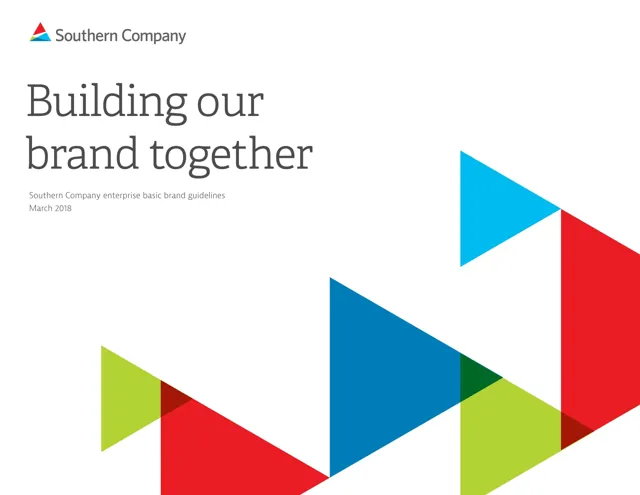 Southern Company — гайд по фирменному стилю 2018 — страница 1