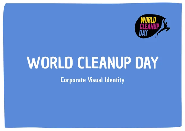 World Cleanup Day — гайд по фирменному стилю 2021 — страница 1