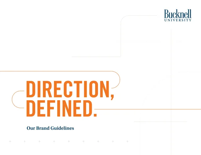 Bucknell University — гайд по фирменному стилю 2017 — страница 1