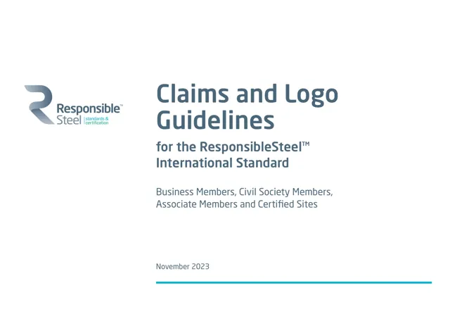 Responsible Steel — обложка 2023