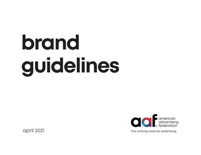 American Advertising Federation — обложка 2021