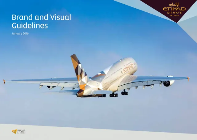Etihad Airways — гайд по фирменному стилю 2016 — страница 1