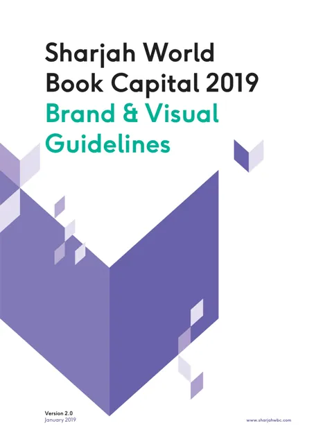 Sharjah World Book Capital — гайд по фирменному стилю 2019 — страница 1