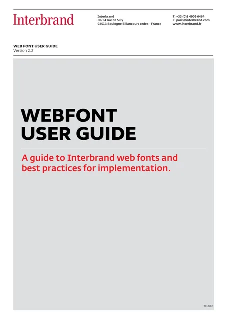 Interbrand — обложка Год не указан