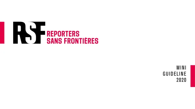 Reporters Sans Frontières — обложка 2020