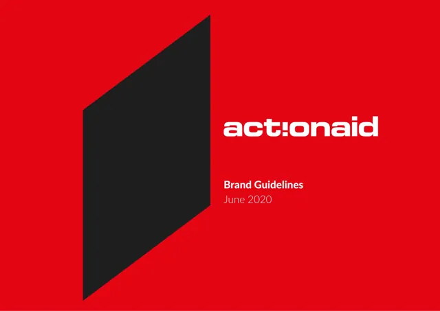 ActionAid Hellas — гайд по фирменному стилю 2020 — страница 1