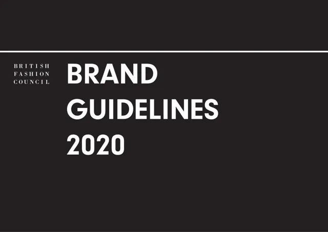 British Fashion Council — обложка 2020