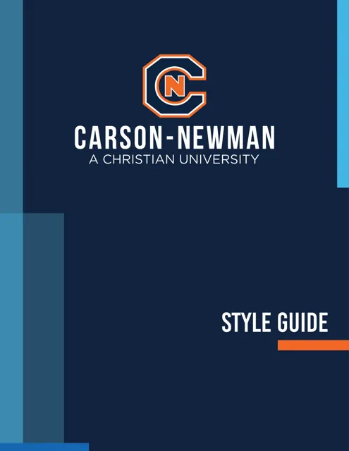 Carson-Newman University — обложка 2022