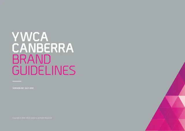 YWCA Canberra — обложка 2014