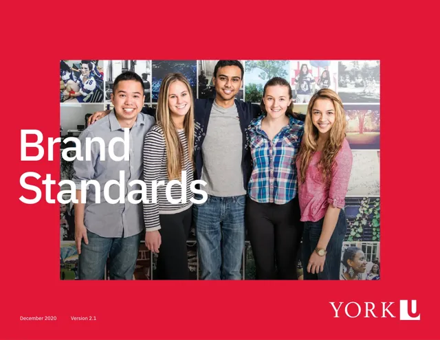 York U — гайд по фирменному стилю 2020 — страница 1