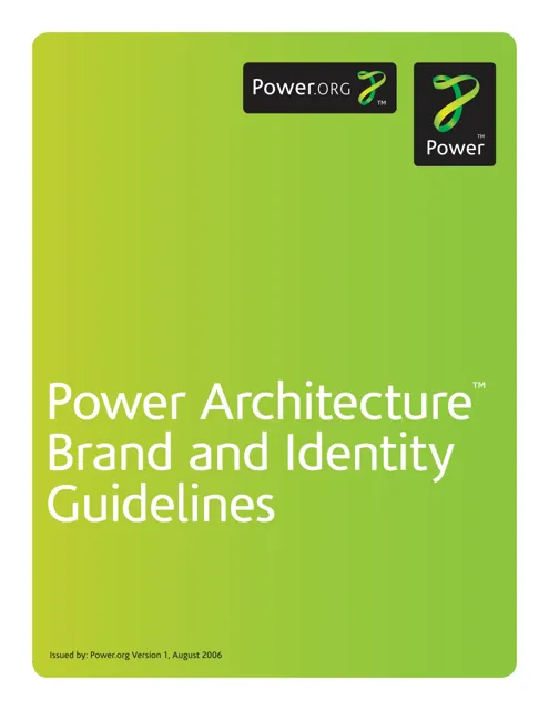 Power Architecture — обложка 2006