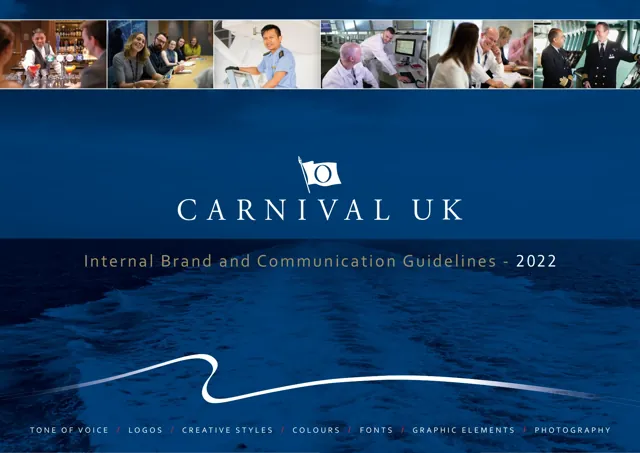 Carnival UK — гайд по фирменному стилю 2022 — страница 1