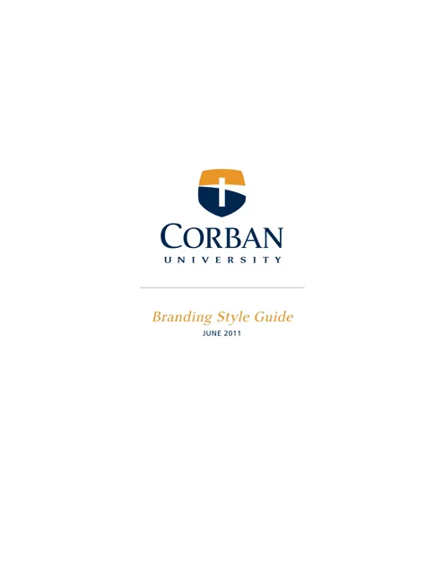 Corban University — обложка 2011