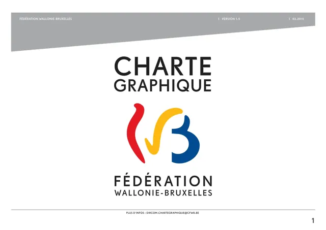 Fédération Wallonie-Bruxelles — обложка 2015