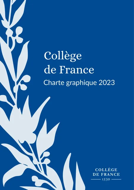 Collège de France — обложка 2023