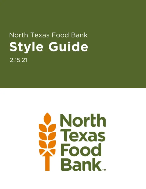 North Texas Food Bank — обложка 2021