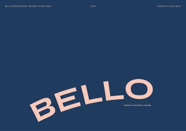 Bello — обложка 2023