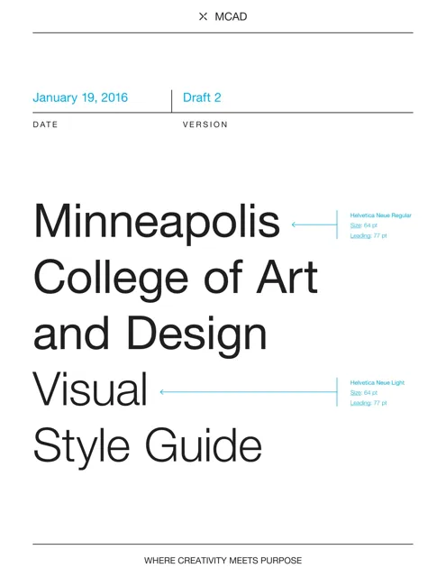 Minneapolis College of Art and Design — обложка 2016