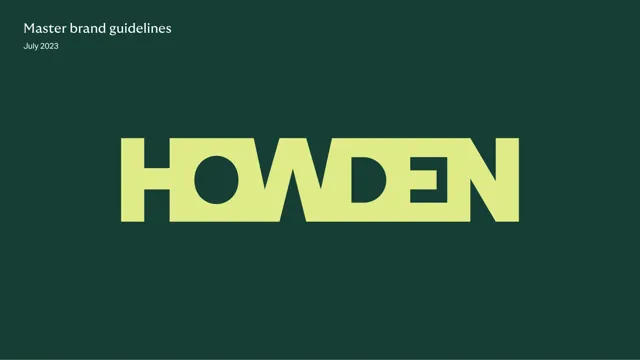 Howden — обложка 2023