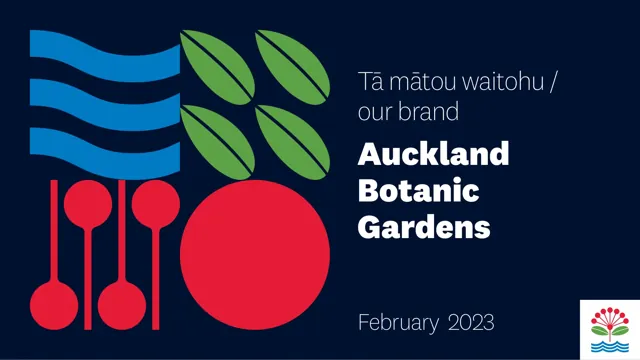 Auckland Botanic Gardens — обложка 2023