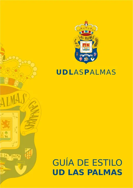 Unión Deportiva Las Palmas — гайд по фирменному стилю 2017 — страница 1