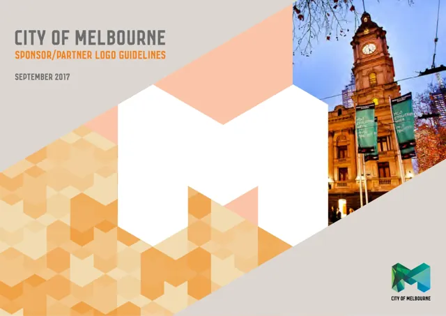 City of Melbourne — гайд по фирменному стилю 2017 — страница 1