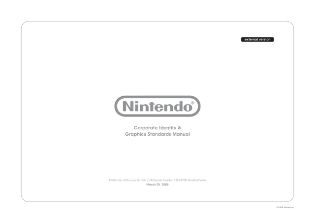 Nintendo — обложка 2008