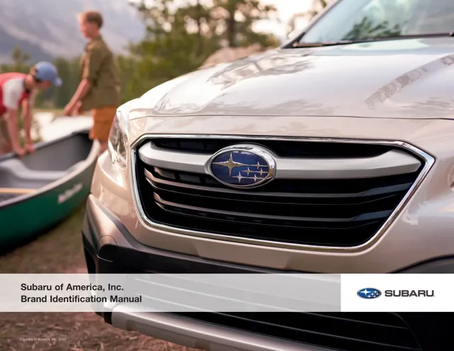 Subaru of America — гайд по фирменному стилю 2020 — страница 1
