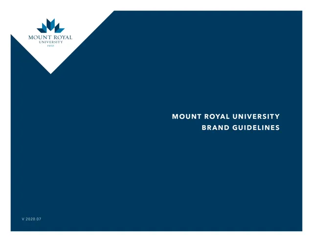 Mount Royal University — обложка 2020