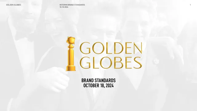Golden Globes — гайд по фирменному стилю 2024 — страница 1