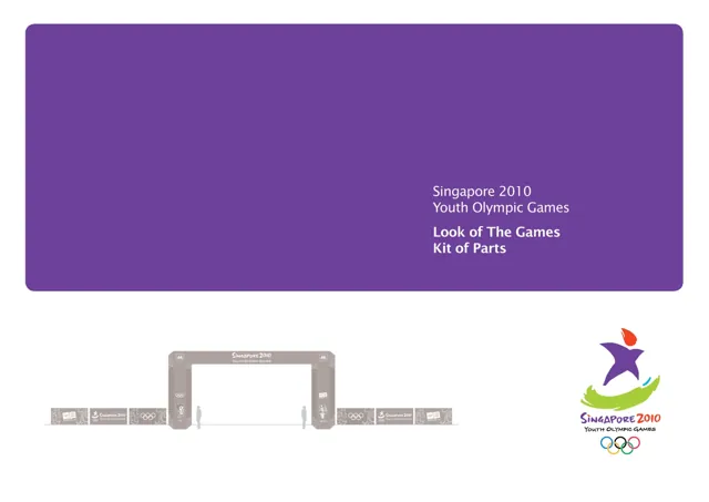 Singapore 2010 Youth Olympic Games — обложка 2010