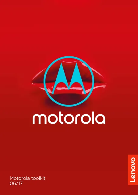 Motorola — гайд по фирменному стилю 2017 — страница 1