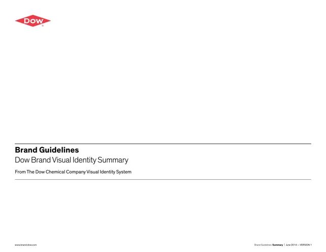Dow Chemical — обложка 2014