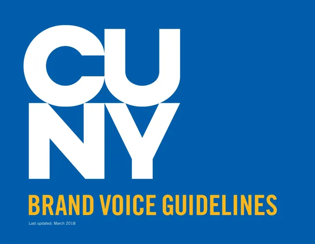 City University of New York — обложка 2018