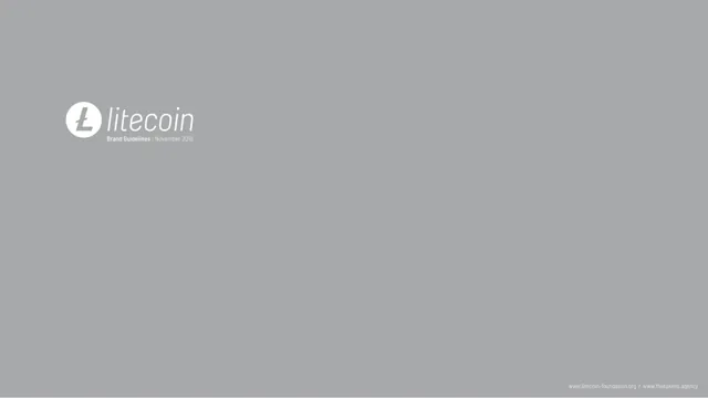 Litecoin — обложка 2019