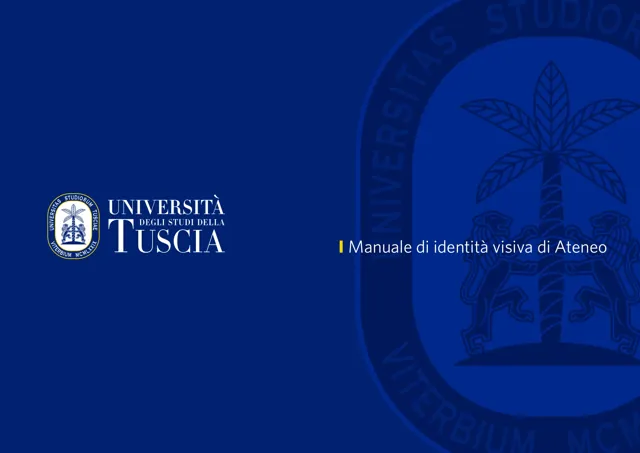 Università degli studi della Tuscia — обложка 2021