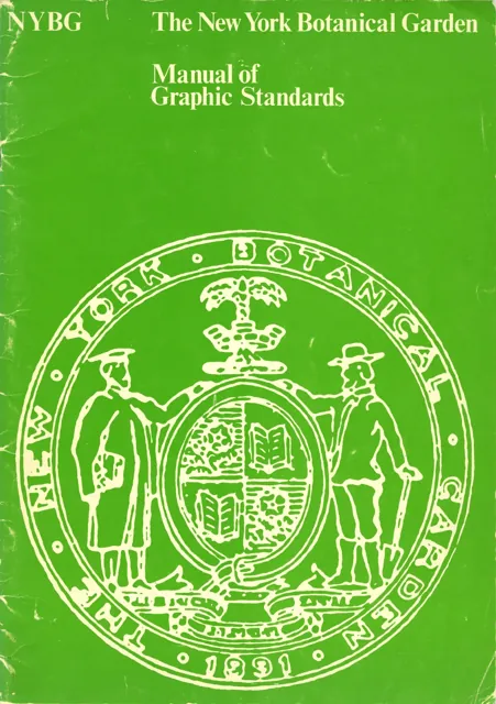 New York Botanical Garden — гайдлайн 1973 — страница 1